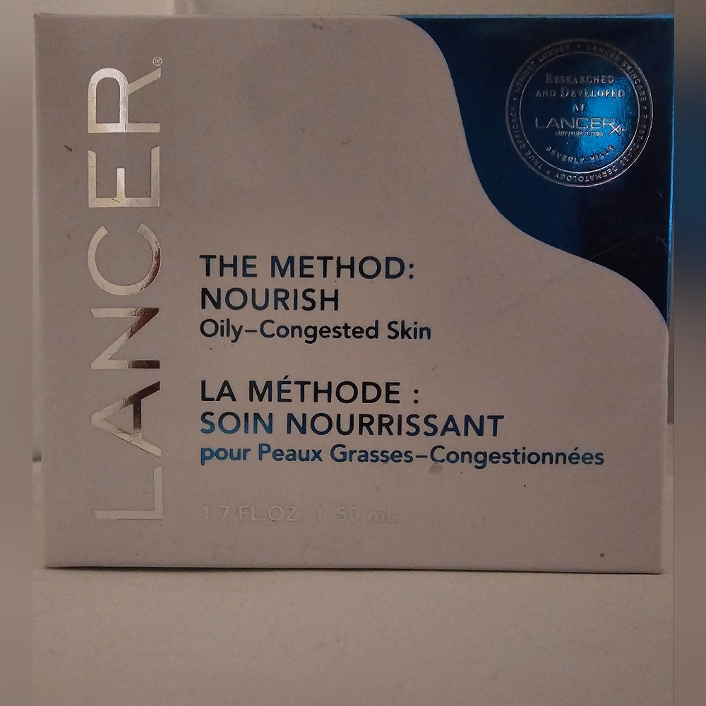 Lancer The Method Nourish Oily Congested Skin 1.7oz | 50ml Daily Moisturizer